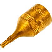 HAZET Nástrčná hlavice 8502-T8 ∙ 1/4 palce (6,3 mm) čtyřhran dutý ∙ Vnitřní profil TORX® ∙ Velikost T8