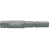 HAZET Adaptér pro rázový, strojový utahovák 8508S-1 ∙ Šestihran masivní ISO 1173-A 5,5 ∙ 1/4 palce (6,3 mm) čtyřhran masivní ∙ Délka: 50 mm