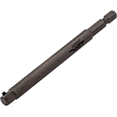 HAZET Adaptér pro rázový, strojový utahovák 8508S-4 ∙ 1/4 palce (6,3 mm) šestihran masivní ∙ 1/4 palce (6,3 mm) čtyřhran masivní ∙ Délka: 100 mm