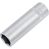 HAZET Nástrčná hlavice 850LG-11 ∙ 1/4 palce (6,3 mm) čtyřhran dutý ∙ Trakční profil vnější šestihran ∙ Velikost 11 mm