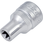 HAZET Nástrčná hlavice 880-E8 ∙ 3/8 palce (10 mm) čtyřhran dutý ∙ Vnější profil TORX® ∙ Velikost E8