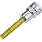 HAZET Nástrčná hlavice 8801A-7/32 ∙ 3/8 palce (10 mm) čtyřhran dutý ∙ Profil vnitřní šestihran ∙ Velikost 7/32″