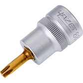 HAZET Nástrčná hlavice 8802-T25 ∙ 3/8 palce (10 mm) čtyřhran dutý ∙ Vnitřní profil TORX® ∙ Velikost T25