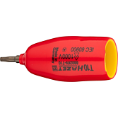 Uvnitř nástrčného klíče HAZET 3/8 "TORX® šroubovák