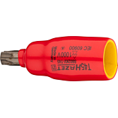 Uvnitř n&aacute;strčn&eacute;ho kl&iacute;če HAZET 3/8 "TORX&reg; &scaron;roubov&aacute;k