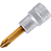HAZET Nástrčná hlavice 8806-PH2 ∙ 3/8 palce (10 mm) čtyřhran dutý ∙ Křížový profil PH ∙ Velikost PH2