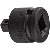 HAZET Redukční kus 8807S ∙ 3/8 palce (10 mm) čtyřhran dutý ∙ 1/4 palce (6,3 mm) čtyřhran masivní ∙ Délka: 28 mm