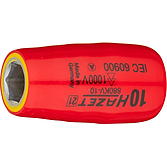 Vněj&scaron;&iacute; &scaron;estihran 3/8 "HAZET vložka n&aacute;strčn&eacute;ho kl&iacute;če