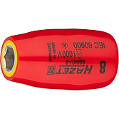 Vněj&scaron;&iacute; &scaron;estihran 3/8 "HAZET vložka n&aacute;strčn&eacute;ho kl&iacute;če