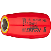 Vněj&scaron;&iacute; &scaron;estihran 3/8 "HAZET vložka n&aacute;strčn&eacute;ho kl&iacute;če