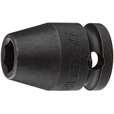 HAZET Nástrčná hlavice pro rázový a strojový utahovák 880S-8 ∙ 3/8 palce (10 mm) čtyřhran dutý ∙ Trakční profil vnější šestihran ∙ Velikost 8 mm