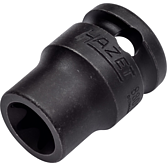HAZET Nástrčná hlavice pro rázový a strojový utahovák 880S-E12 ∙ 3/8 palce (10 mm) čtyřhran dutý ∙ Vnější profil TORX® ∙ Velikost E12