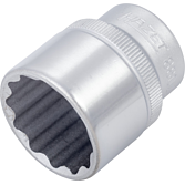 HAZET Nástrčná hlavice 880Z-22 ∙ 3/8 palce (10 mm) čtyřhran dutý ∙ Vnější dvojitý šestihran trakční profil ∙ Velikost 22 mm