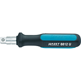 HAZET Zástrčná rukojeť 8812U ∙ 3/8 palce (10 mm) čtyřhran masivní ∙ Délka: 137 mm
