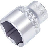 HAZET Nástrčná hlavice 900-32 ∙ 1/2 palce (12,5 mm) čtyřhran dutý ∙ Trakční profil vnější šestihran ∙ Velikost 32 mm