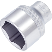 HAZET Nástrčná hlavice 900-34 ∙ 1/2 palce (12,5 mm) čtyřhran dutý ∙ Trakční profil vnější šestihran ∙ Velikost 34 mm