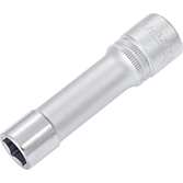 HAZET Nástrčná hlavice 900LG-13 ∙ 1/2 palce (12,5 mm) čtyřhran dutý ∙ Trakční profil vnější šestihran ∙ Velikost 13 mm