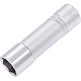 HAZET Nástrčná hlavice 900LG-17 ∙ 1/2 palce (12,5 mm) čtyřhran dutý ∙ Trakční profil vnější šestihran ∙ Velikost 17 mm