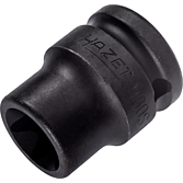 HAZET Nástrčná hlavice pro rázový a strojový utahovák 900S-E20 ∙ 1/2 palce (12,5 mm) čtyřhran dutý ∙ Vnější profil TORX® ∙ Velikost E20