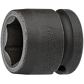 HAZET Nástrčná hlavice pro rázový a strojový utahovák 900SK-19 ∙ 1/2 palce (12,5 mm) čtyřhran dutý ∙ Trakční profil vnější šestihran ∙ Velikost 19 mm