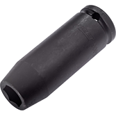 HAZET Nástrčná hlavice pro rázový a strojový utahovák 900SLG-15 ∙ 1/2 palce (12,5 mm) čtyřhran dutý ∙ Trakční profil vnější šestihran ∙ Velikost 15 mm