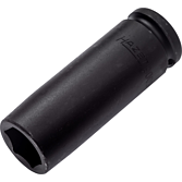 HAZET Nástrčná hlavice pro rázový a strojový utahovák 900SLG-19 ∙ 1/2 palce (12,5 mm) čtyřhran dutý ∙ Trakční profil vnější šestihran ∙ Velikost 19 mm