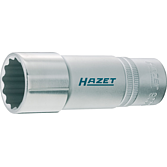 HAZET Nástrčná hlavice 900TZ-20.8-13/16 ∙ 1/2 palce (12,5 mm) čtyřhran dutý ∙ Vnější dvojitý šestihran trakční profil ∙ Velikost 20,8 mm ∙ 13/16″