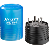 HAZET Sada frézovacích kolíků z tvrdokovu ∙ 3 mm 9032-03/5 ∙ 5-dílný