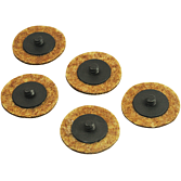 HAZET Brusné rouno ∙ ⌀ 50 mm ∙ zrnitost 80 9033-11-080/5 ∙ 5-dílný