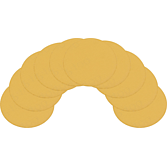 HAZET Brusné pady (náhradní) ∙ zrnitost 400 ∙ ⌀ 50 mm 9033-5-02/10