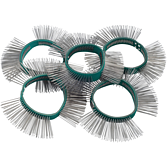 HAZET Kartáčový pás ∙ široký 11 mm ∙ jemný ∙ rovné hroty 9033-6-05/5