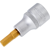 HAZET Nástrčná hlavice 986-7 ∙ 1/2 palce (12,5 mm) čtyřhran dutý ∙ Profil vnitřní šestihran ∙ Velikost 7 mm