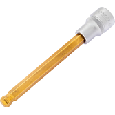 HAZET Nástrčná hlavice 986KK-10 ∙ 1/2 palce (12,5 mm) čtyřhran dutý ∙ Profil vnitřní šestihran ∙ Velikost 10 mm