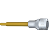 HAZET Nástrčná hlavice 986L-5 ∙ 1/2 palce (12,5 mm) čtyřhran dutý ∙ Profil vnitřní šestihran ∙ Velikost 5 mm