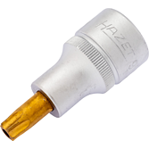 HAZET Nástrčná hlavice 992-T45H ∙ 1/2 palce (12,5 mm) čtyřhran dutý ∙ Profil Tamper Resistant TORX® ∙ Velikost T45H