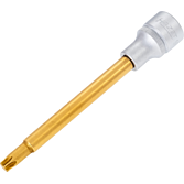 HAZET Nástrčná hlavice 992SLG-T45 ∙ 1/2 palce (12,5 mm) čtyřhran dutý ∙ Vnitřní profil TORX® ∙ Velikost T45