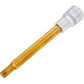 HAZET Nástrčná hlavice 992SLG-T50 ∙ 1/2 palce (12,5 mm) čtyřhran dutý ∙ Vnitřní profil TORX® ∙ Velikost T50
