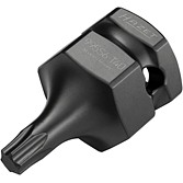 HAZET Nástrčná hlavice pro rázový a strojový utahovák 995S6-T40 ∙ 1/2 palce (12,5 mm) čtyřhran dutý, 24 mm vnější šestihran ∙ Vnitřní profil TORX® ∙ Velikost T40