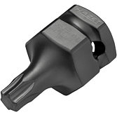 HAZET Nástrčná hlavice pro rázový a strojový utahovák 995S6-T50 ∙ 1/2 palce (12,5 mm) čtyřhran dutý, 24 mm vnější šestihran ∙ Vnitřní profil TORX® ∙ Velikost T50