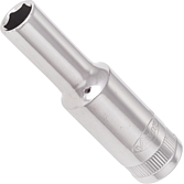 VIGOR Nástrčná hlavice šestihran ∙ dlouhá ∙ V2016N ∙ 3/8 palce (10 mm) čtyřhran dutý ∙ Profil vnější šestihran ∙ Velikost 8 mm