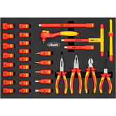 VIGOR Sada izolovan&yacute;ch n&aacute;strčn&yacute;ch kl&iacute;čů a kle&scaron;t&iacute; ∙ V2024 ∙ 30-d&iacute;ln&yacute; ∙ Počet ks n&aacute;řad&iacute;: 30