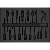 VIGOR Vložka z měkk&eacute; pěny ∙ pr&aacute;zdn&aacute; ∙ V2025-L ∙ d x &scaron; x v: 563 mm x 393 mm x 35 mm