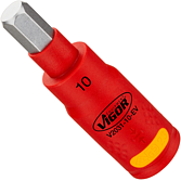 VIGOR Bit EV ∙ EV ∙ V2031-10-EV ∙ 3/8 palce (10 mm) čtyřhran dut&yacute; ∙ Profil vnitřn&iacute; &scaron;estihran ∙ Velikost 10 mm