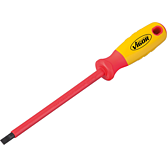 VIGOR Plochý šroubovák VDE ∙ V2061 ∙ Plochý profil ∙ Velikost 1,2 x 6,5 mm