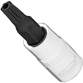 VIGOR Nástrčná hlavice ∙ V2141N ∙ 1/4 palce (6,3 mm) čtyřhran dutý ∙ Profil Tamper Resistant TORX® ∙ Velikost T27H