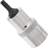 VIGOR T nástrčná hlavice ∙ V2152 ∙ 1/2 palce (12,5 mm) čtyřhran dutý ∙ Vnitřní profil TORX® ∙ Velikost T25