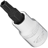 VIGOR T nástrčná hlavice ∙ V2193N ∙ 3/8 palce (10 mm) čtyřhran dutý ∙ Profil Tamper Resistant TORX® ∙ Velikost T40H