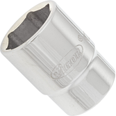 VIGOR Nástrčná hlavice 6hran ∙ V2256N ∙ 3/4 palce (20 mm) čtyřhran dutý ∙ Profil vnější šestihran ∙ Velikost 28 mm