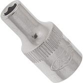 VIGOR Nástrčná hlavice 6hran ∙ V2413N ∙ 1/4 palce (6,3 mm) čtyřhran dutý ∙ Profil vnější šestihran ∙ Velikost 4 mm