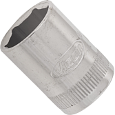 VIGOR Nástrčná hlavice 6hran ∙ V2425N ∙ 1/4 palce (6,3 mm) čtyřhran dutý ∙ Profil vnější šestihran ∙ Velikost 13 mm